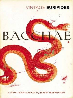 cover image of Bacchae